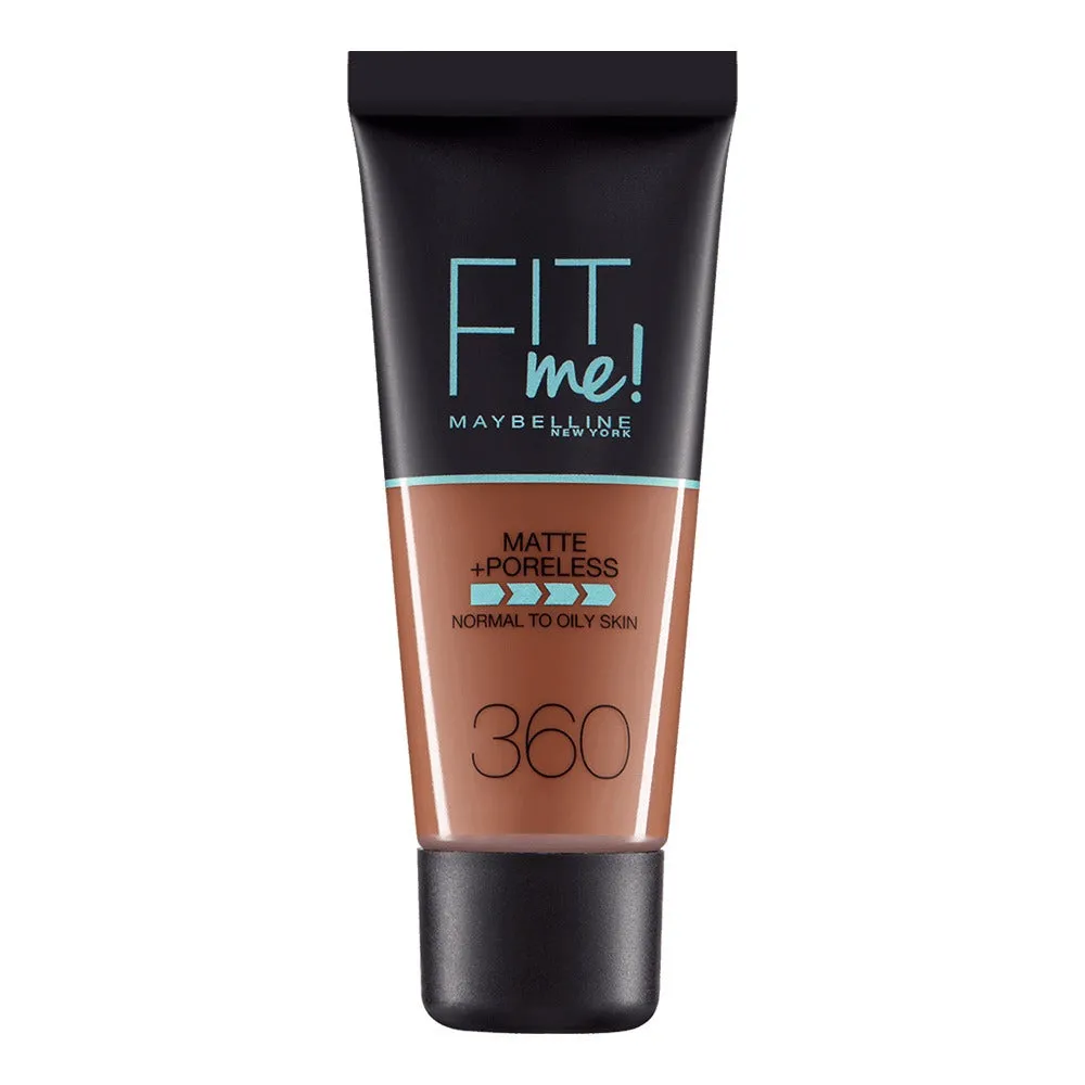 Maybelline Fit Me Matte   Poreless Foundation 360 Mocha 30 mL