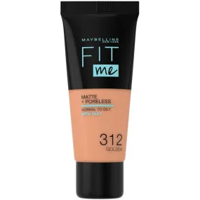 Maybelline Fit Me Matteporeless 312 Golden Foundation 10 Tab
