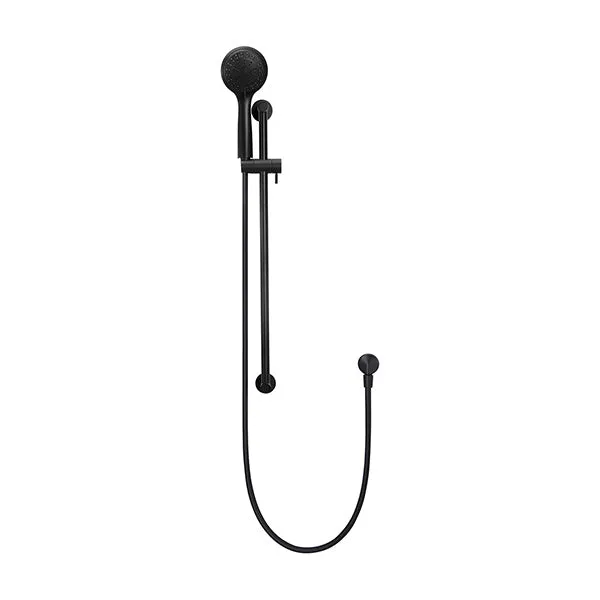 Meir Round 3 Function Rail Shower Matte Black