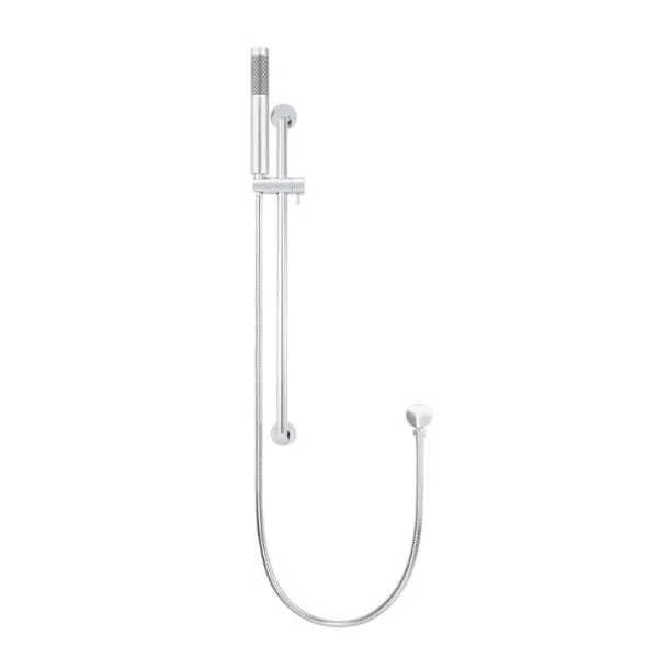 Meir Round Shower on Rail - Chrome