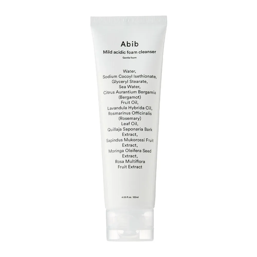 Mild Acidic Foam Cleanser Gentle Foam