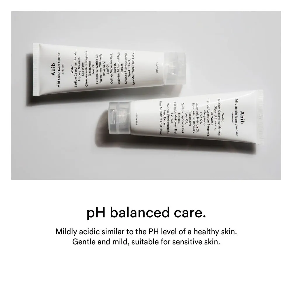 Mild Acidic Foam Cleanser Gentle Foam
