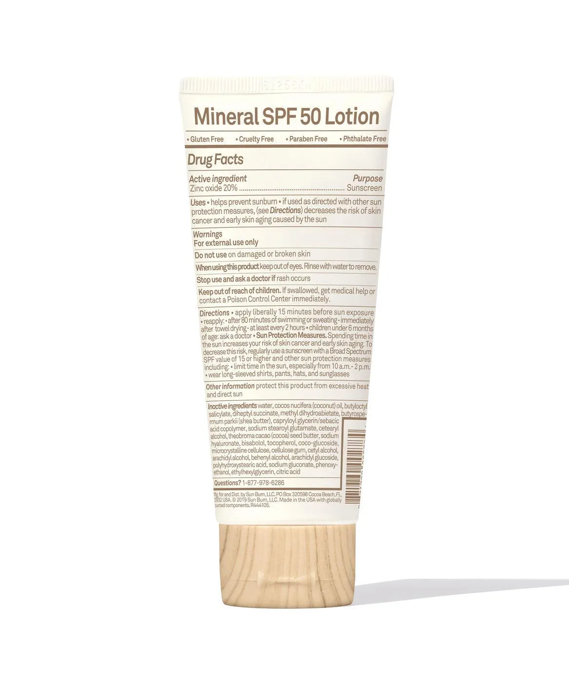 Mineral Spf 50 Sunscreen Lotion - Fragrance Free