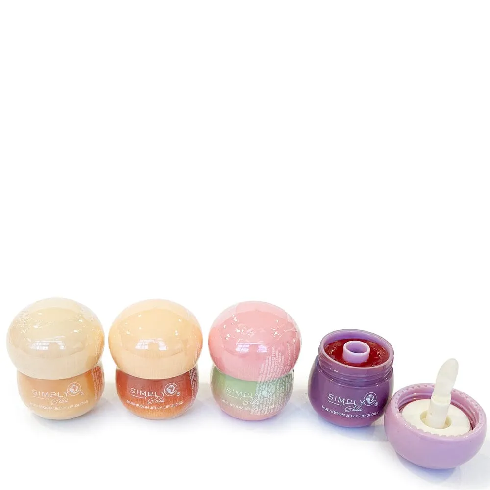 MUSHROOM JELLY LIP GLOSS 4 TONES (24 units)