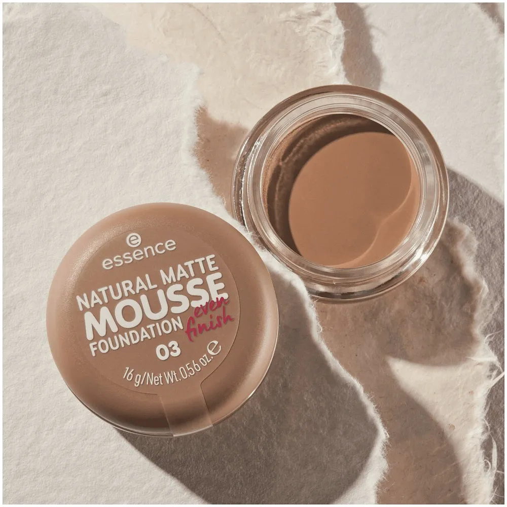 Natural Matte Mousse Foundation podkład do twarzy w musie 03 16g