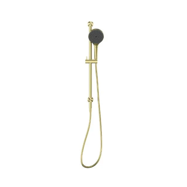 Nero Mecca Shower Rail With Air Shower II Brushed Gold