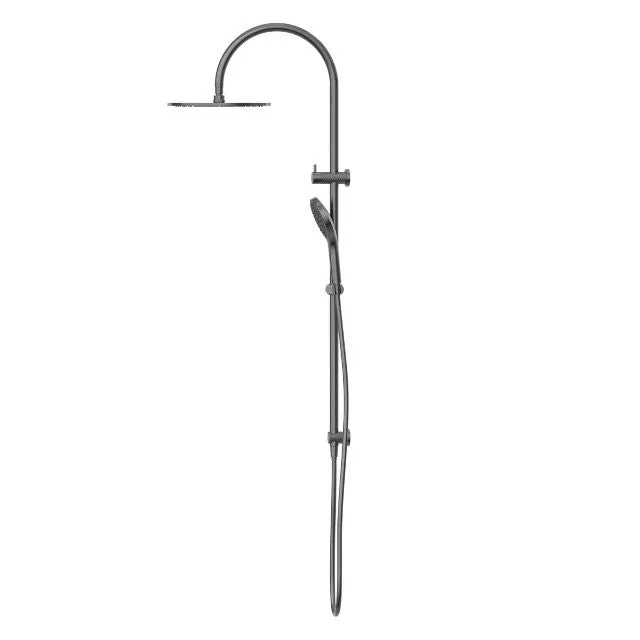 Nero Opal Twin Shower With Air Shower II Graphite