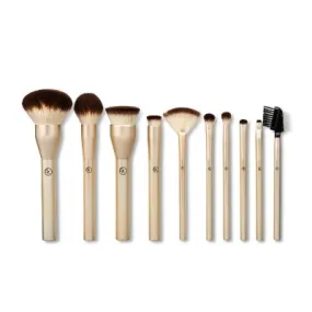 New - Sonia Kashuk Essential Collection Complete Makeup Brush Set - 10pc