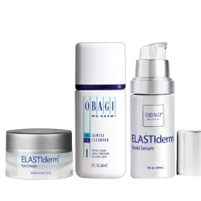 Obagi Elastiderm Power DUO (Elastiderm Facial Serum   Elastiderm Eye Cream   FREE Gentle Cleanser Trial Size) $325 Value
