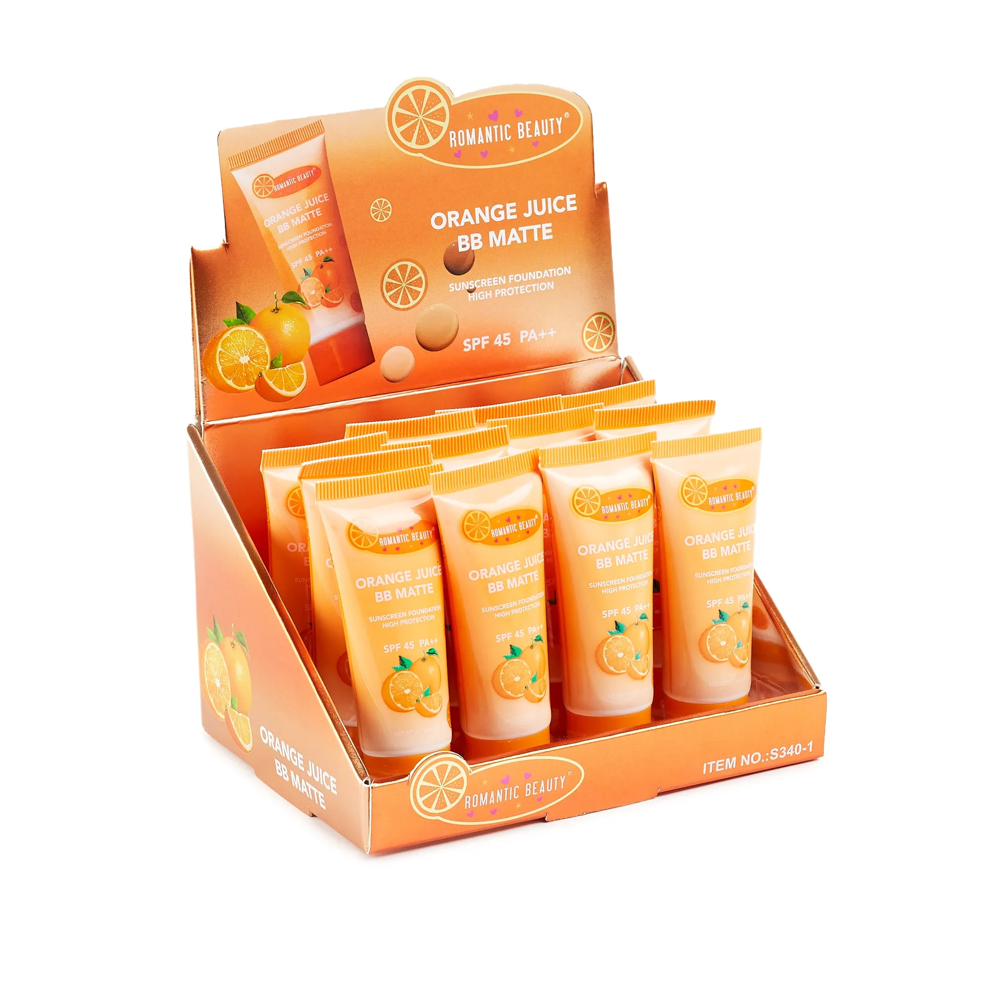 Orange Juice BB Matte Sunscreen Foundation