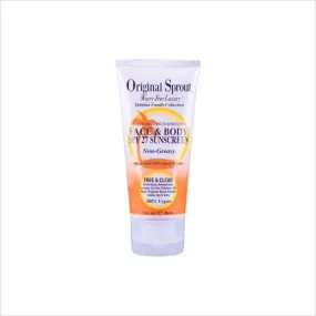 Original Sprout Face and Body SPF27 Sunscreen 3oz