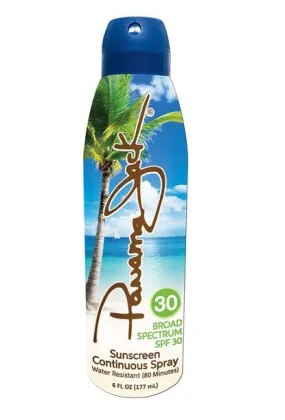 Panama Jack Continuous Spray Sunscreen SPF 30