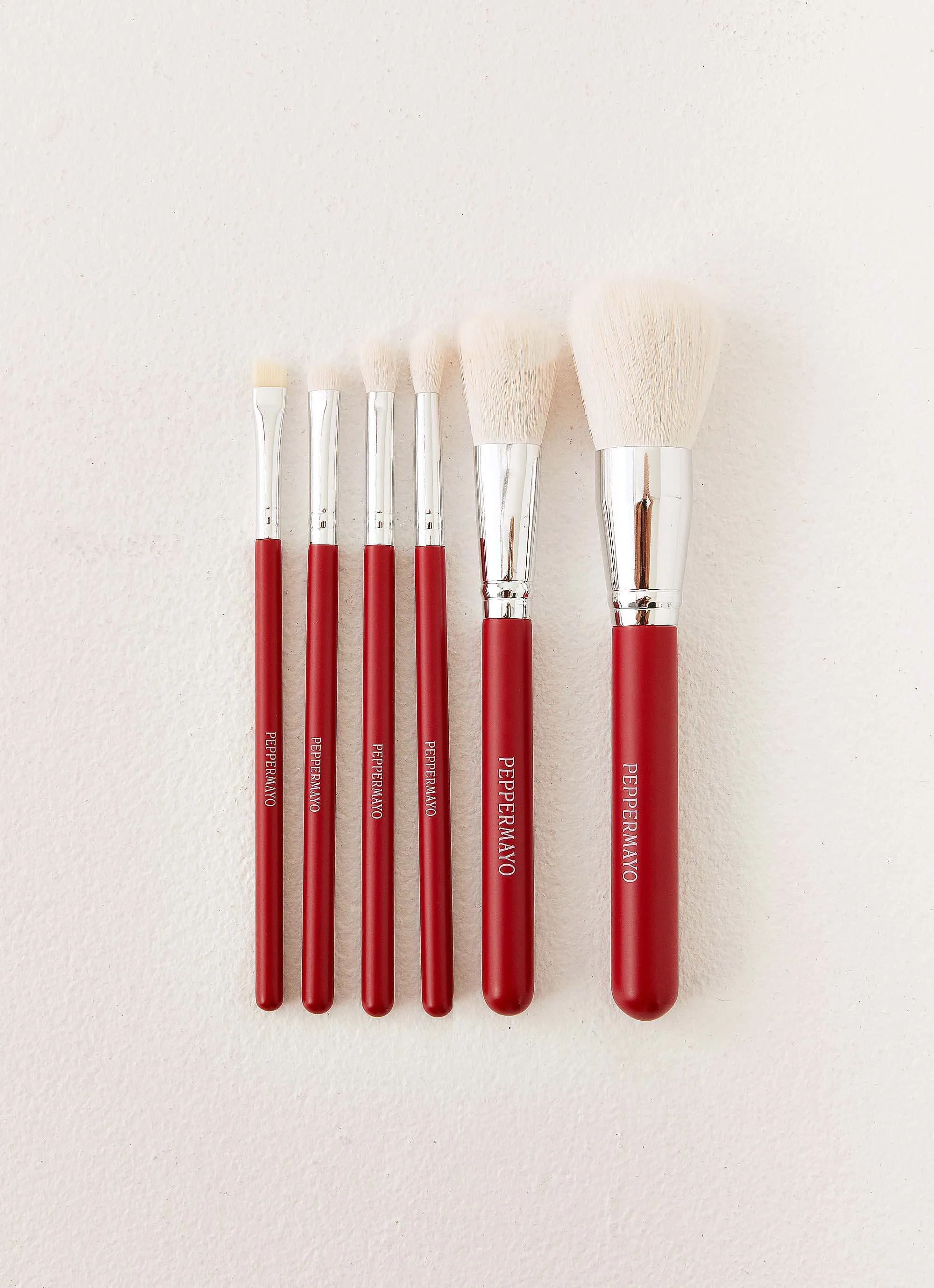 Peppermayo Makeup Brushes - Red