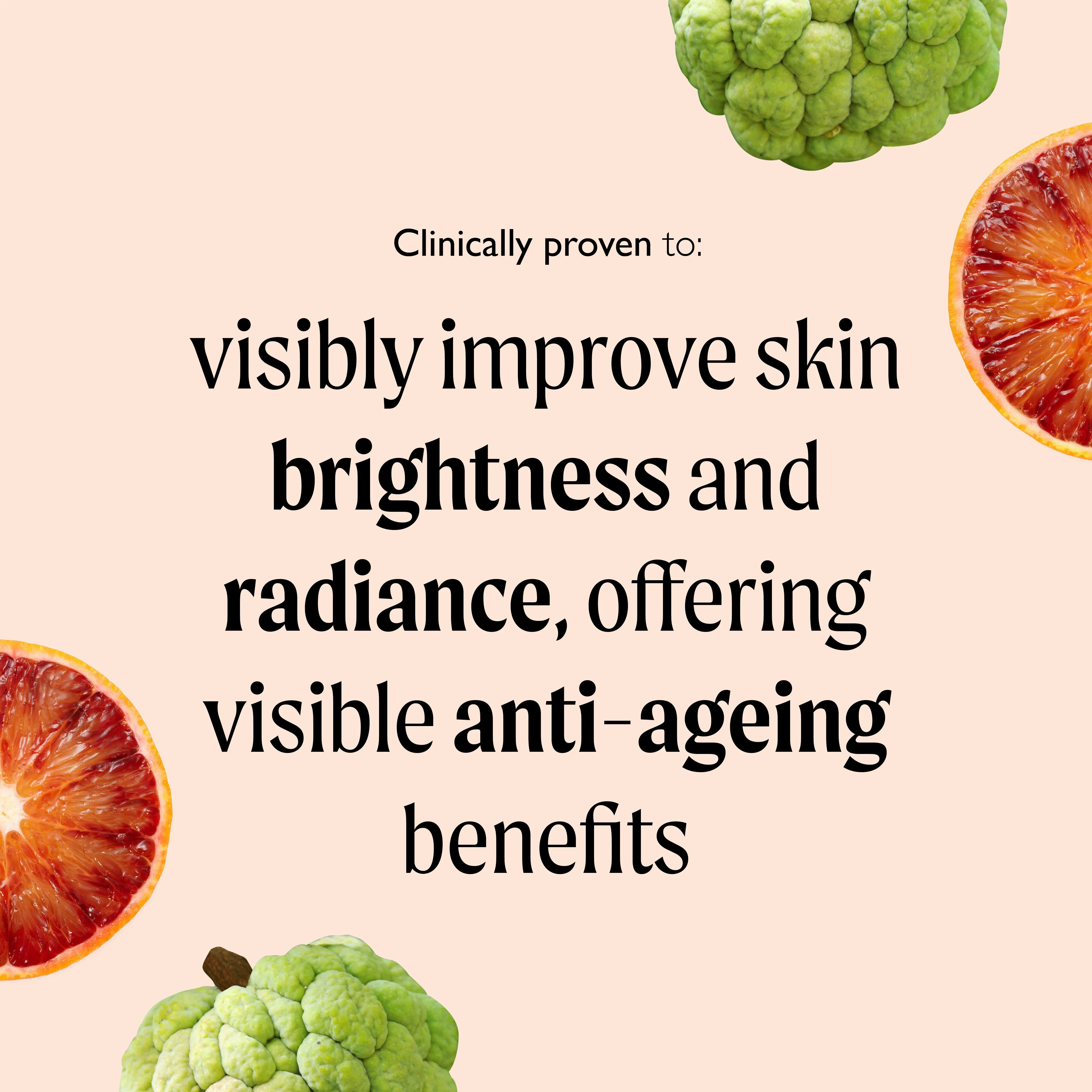 Peptide Serum with Custard Apple   Blood Orange