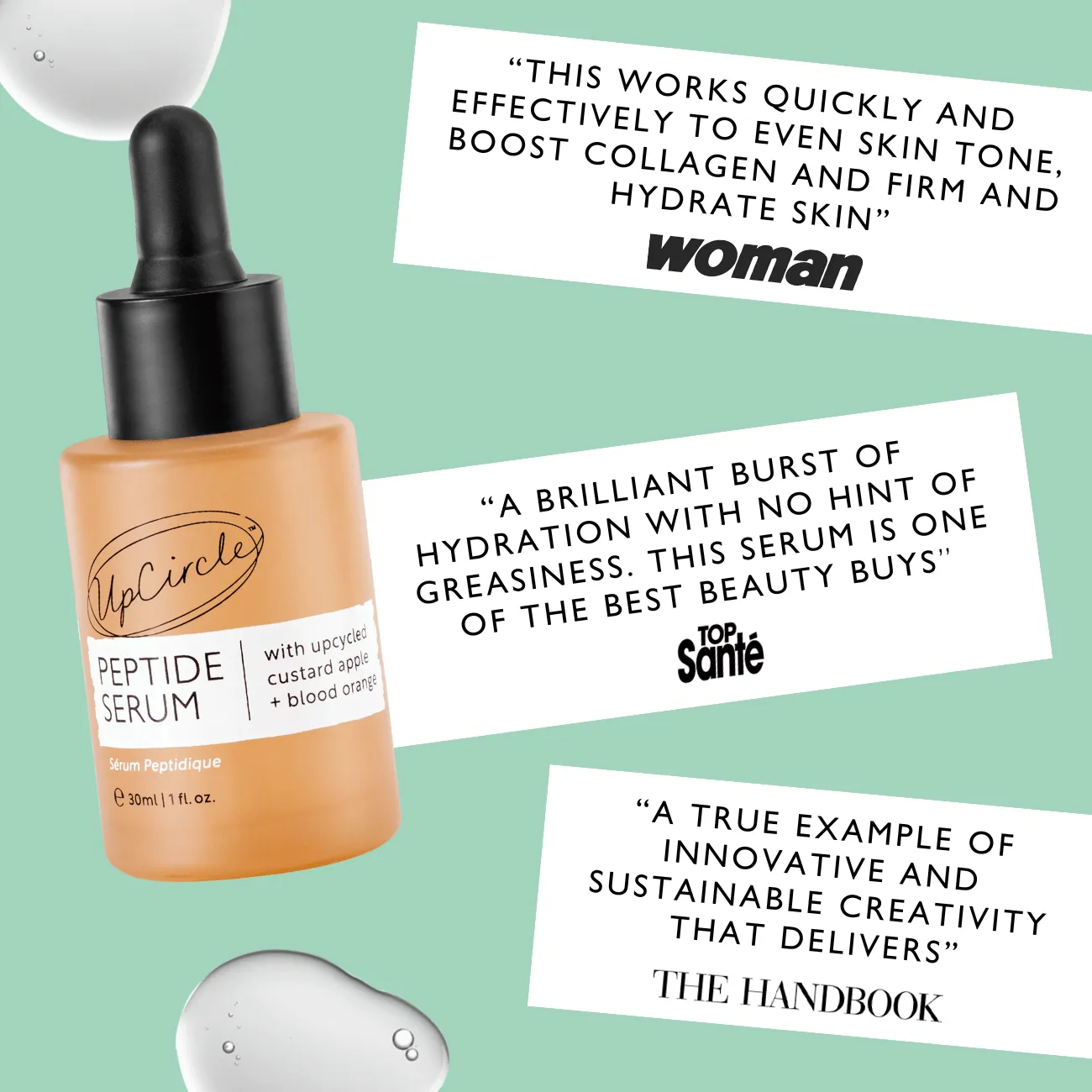 Peptide Serum with Custard Apple   Blood Orange