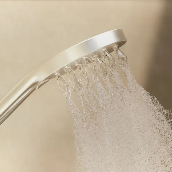 Phoenix Tapware Ormond Twin Rail Shower Brushed Gold
