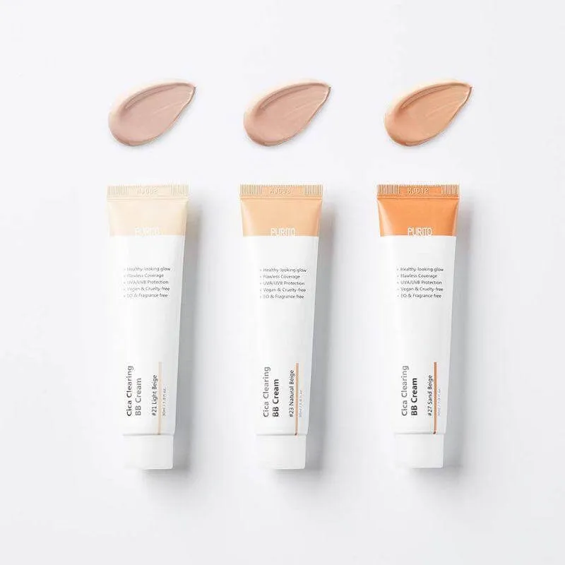 PURITO Cica Clearing BB Cream 23 Natural beige