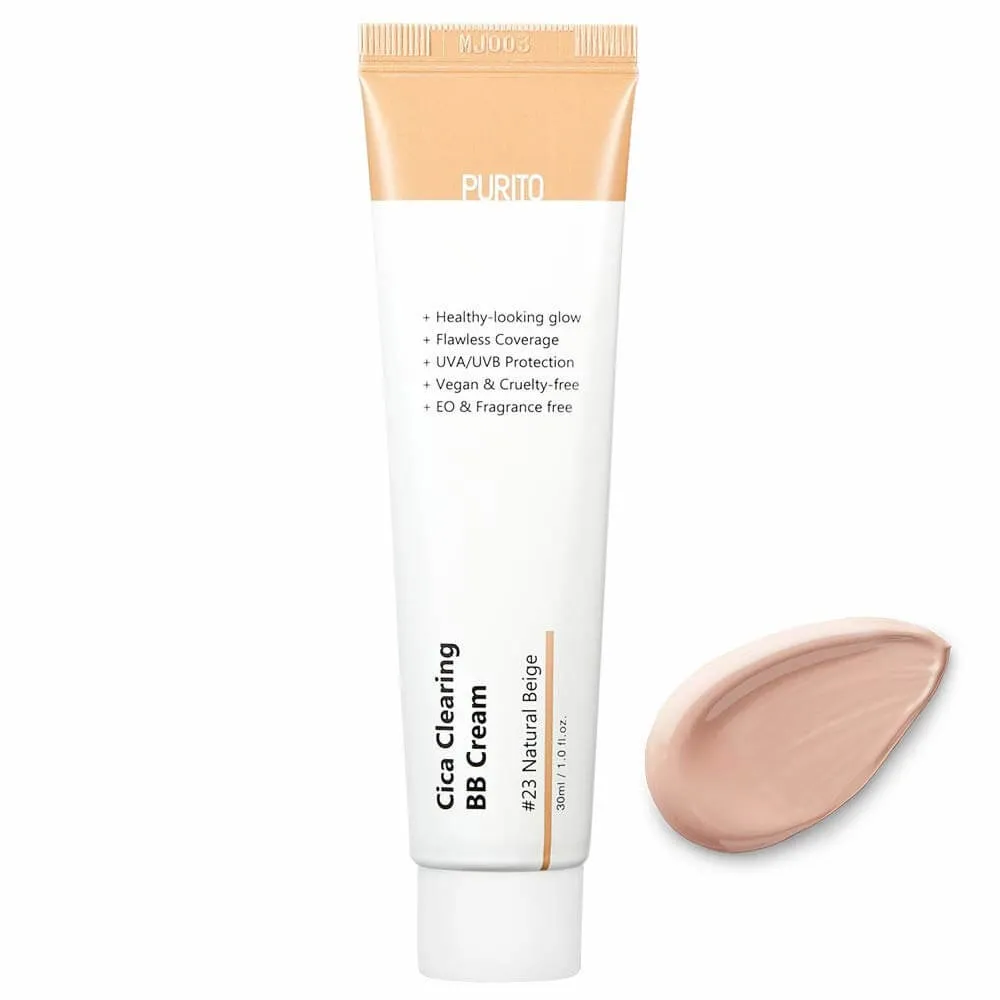 PURITO Cica Clearing BB Cream 23 Natural beige
