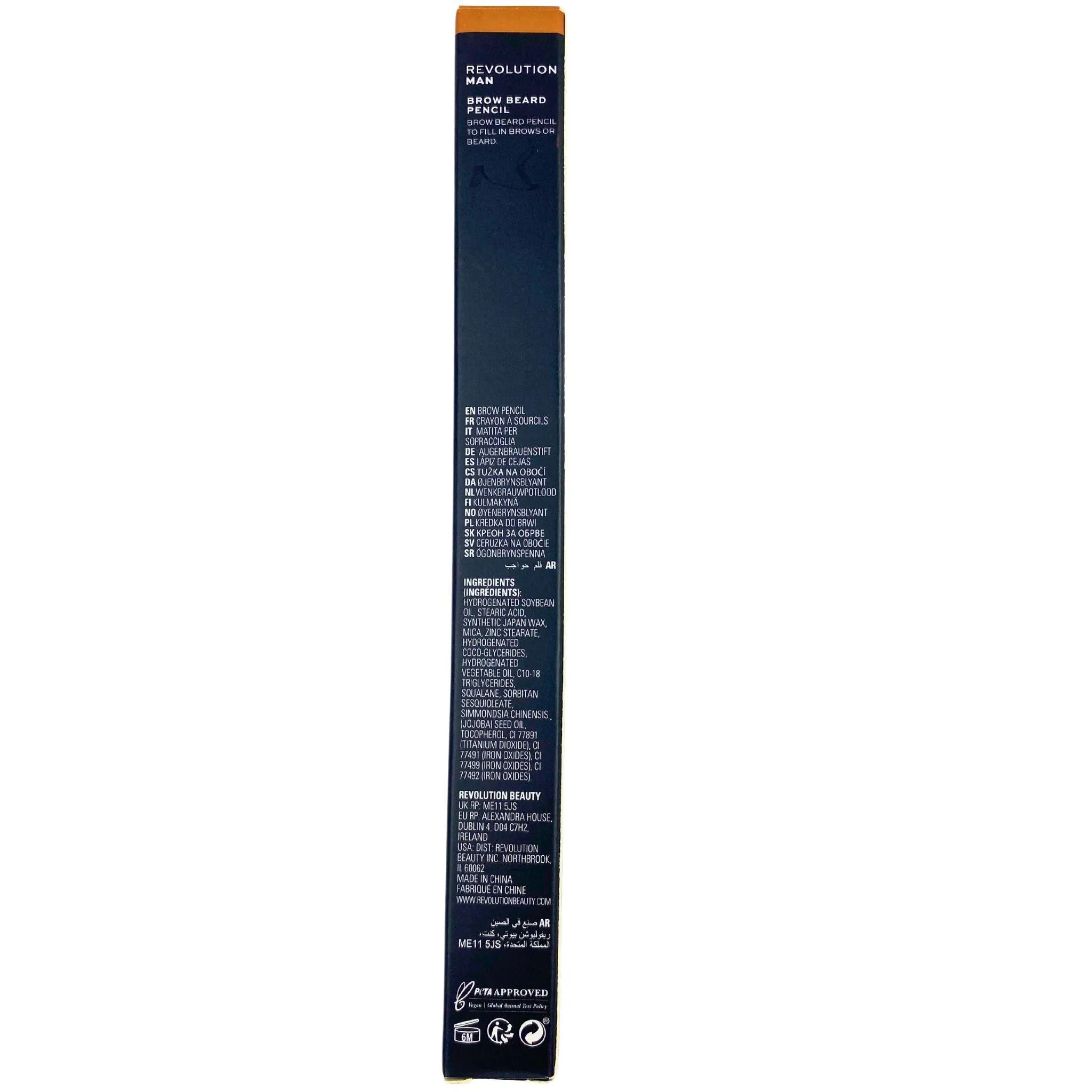 Revolution MAN Brow Beard Pencil 0.003OZ Light Brown (30 Pcs Lot)
