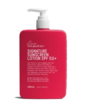 Signature Sunscreen SPF50  400ml