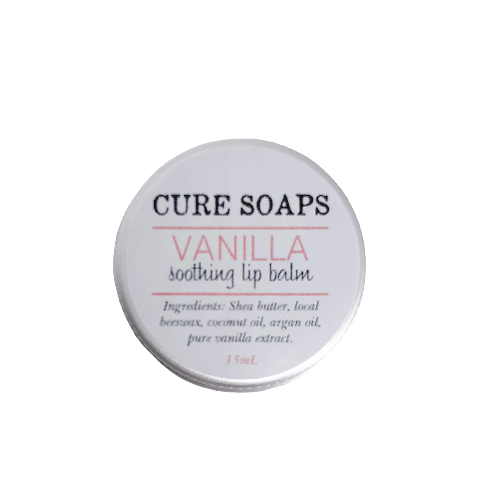 Soothing French Vanilla Lip Balm - (15mL)