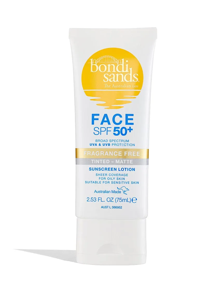 SPF 50  Fragrance Free Matte Tinted Face Lotion