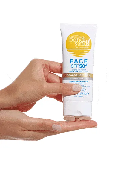 SPF 50  Fragrance Free Matte Tinted Face Lotion