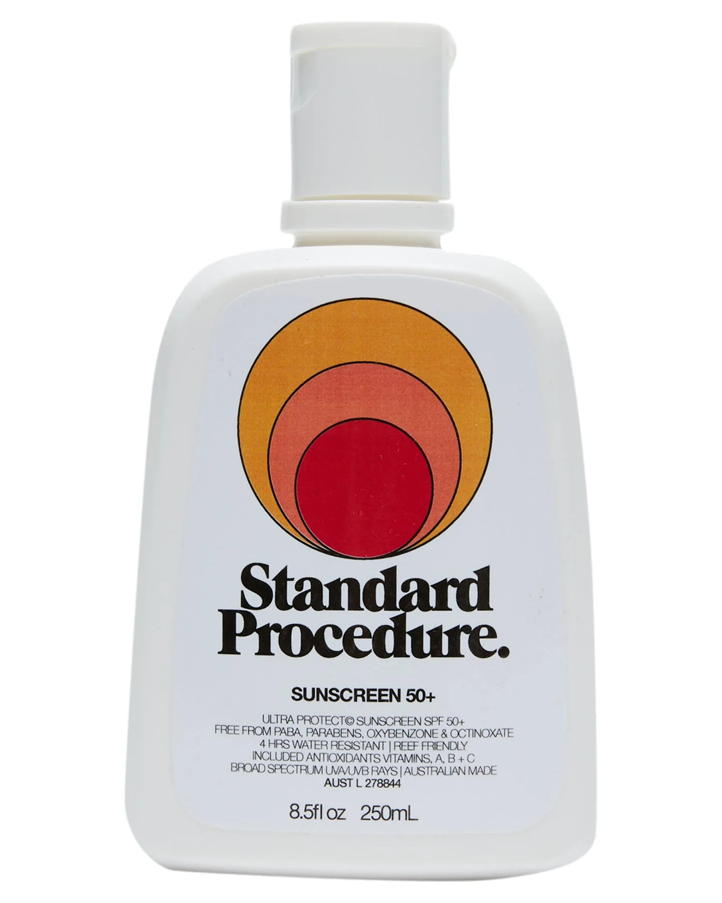 Standard Procedure - Sunscreen 50 