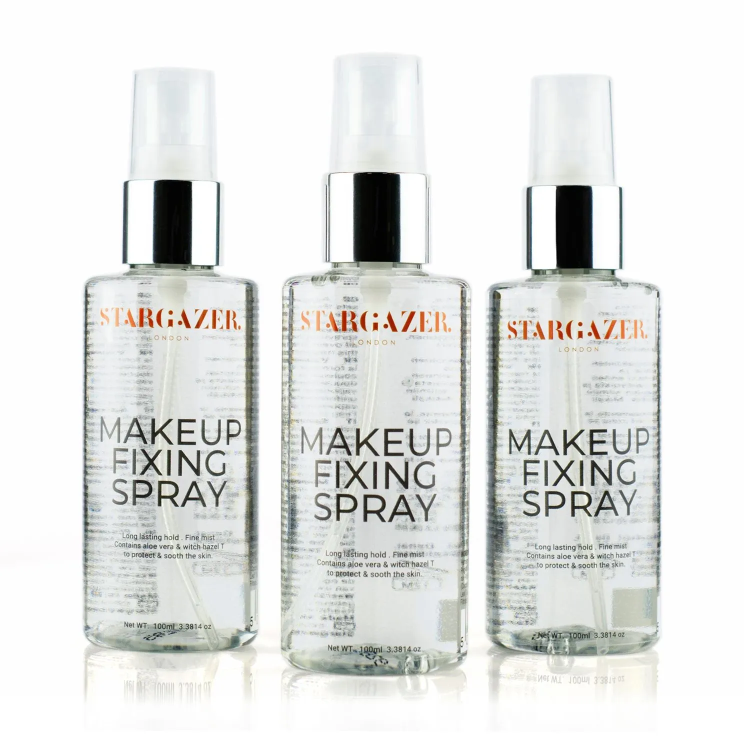 Stargazer Makeup Fixing Spray, Vegan Friendly, Cruelty Free and Paraben Free. Makeup Setting Spray, 3.38 fl. Oz.