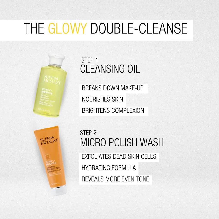 SUPER FACIALIST VITAMIN C  BRIGHTEN MICRO POLISH WASH