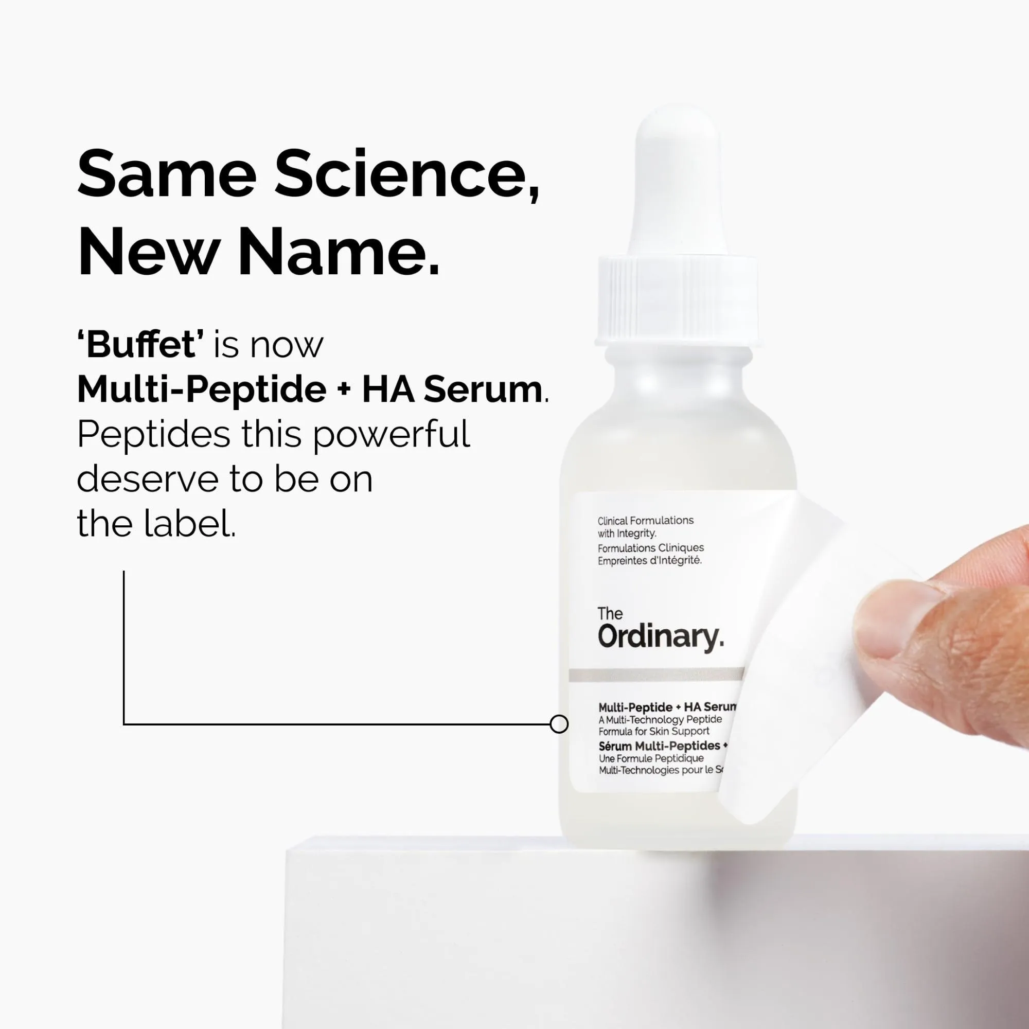 The Ordinary - Multi-Peptide   HA Serum - 30ml