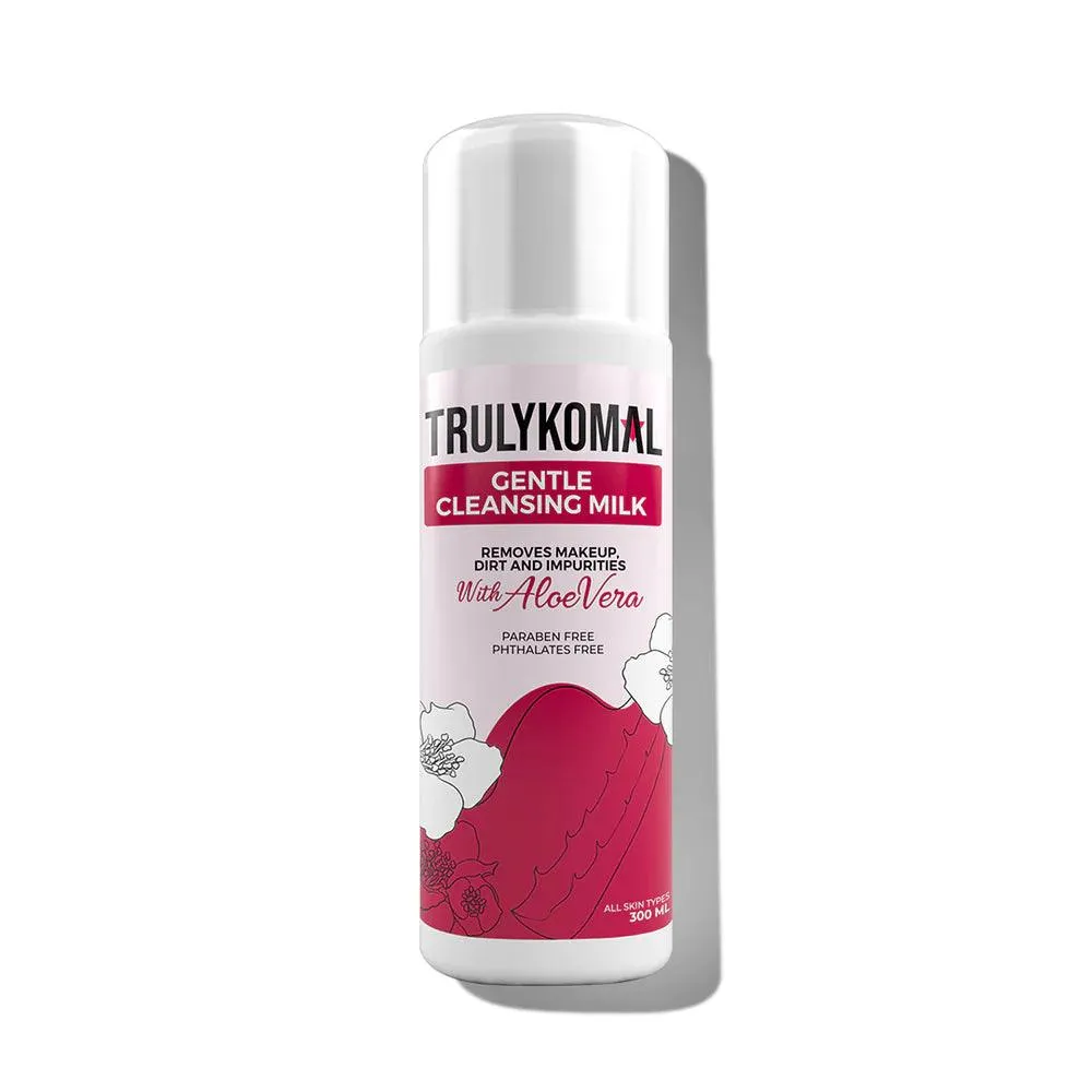 TRULY KOMAL GENTLE CLEANSING MILK -300ML