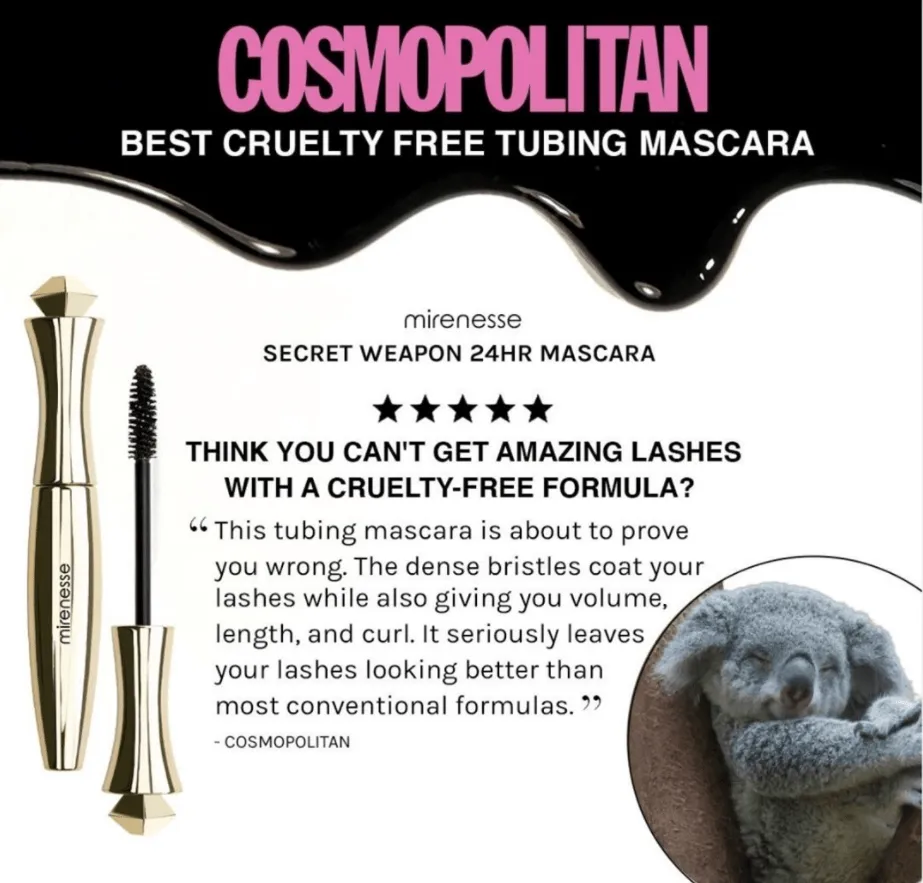 Twin Secret Weapon 24hr Tubing Mascara Kit - Original Black