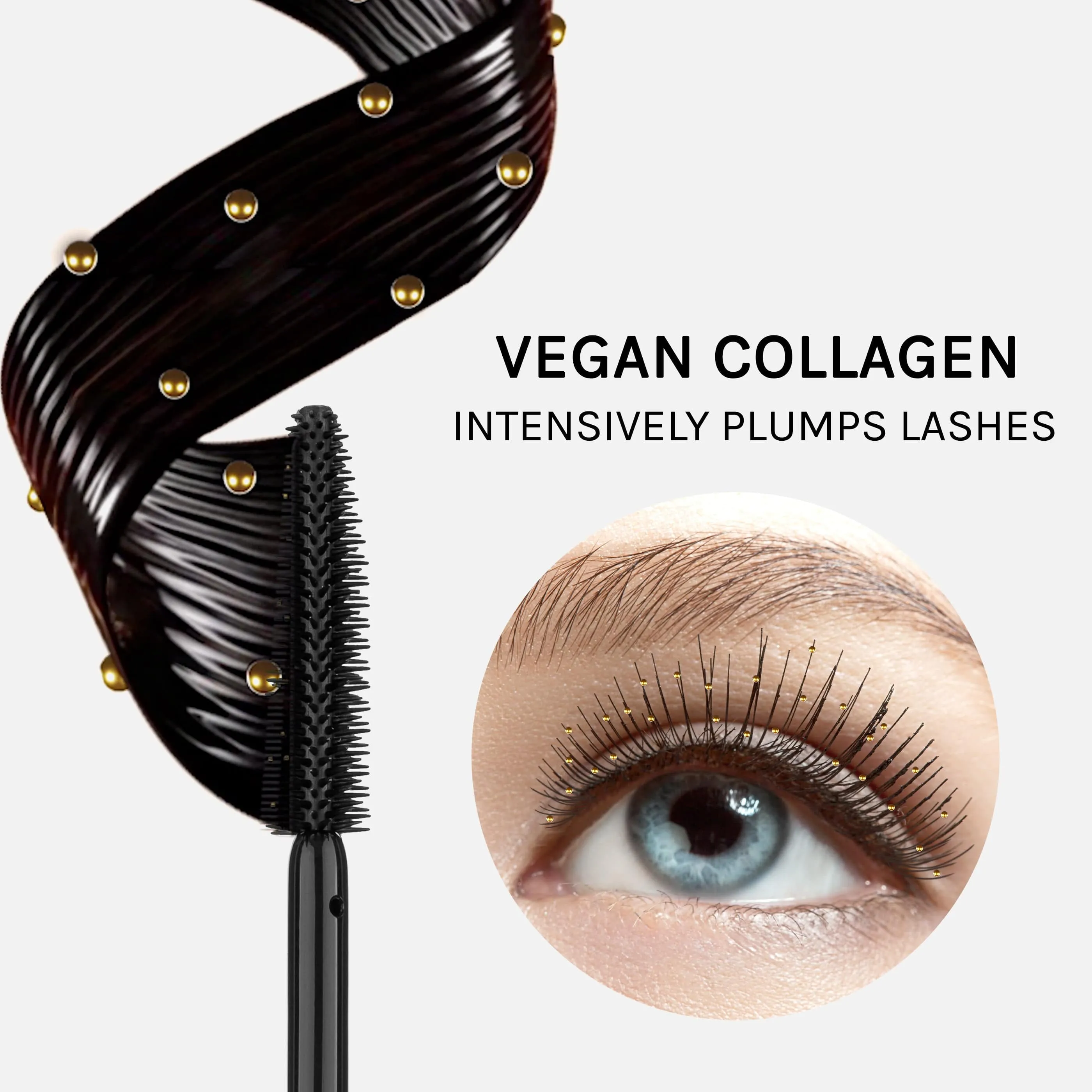 Vibralash Extreme Length Tubing Mascara   4D Lash & Brow Growth Serum 2PCE Kit