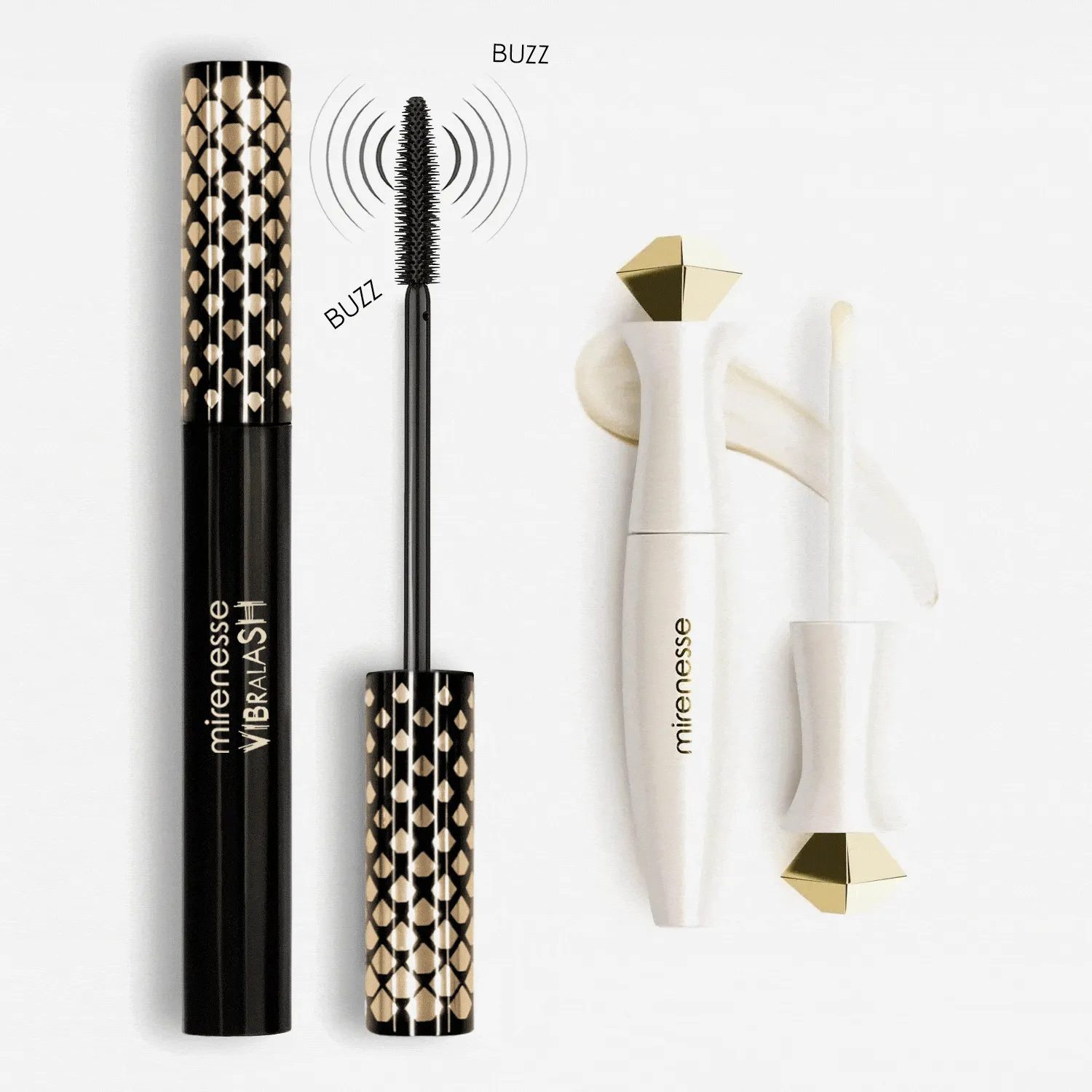 Vibralash Extreme Length Tubing Mascara   4D Lash & Brow Growth Serum 2PCE Kit