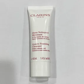 WHOLESALE CLARINS GENTLE FOAMING CLEANSER WITH COTTONSEED 1.4 OZ - 50 PIECE LOT